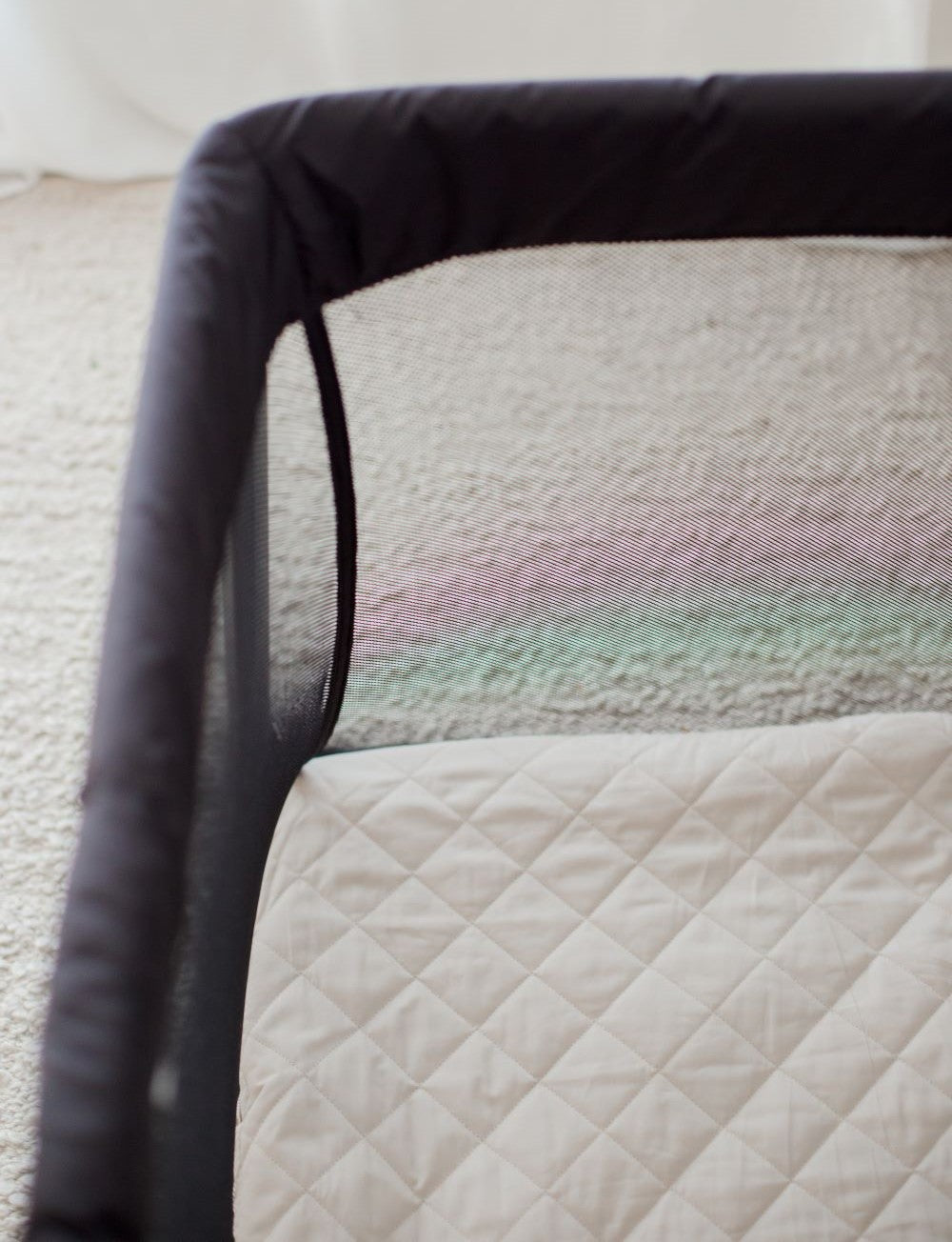 Bambella Waterproof Porta Cot Sheet | Oat