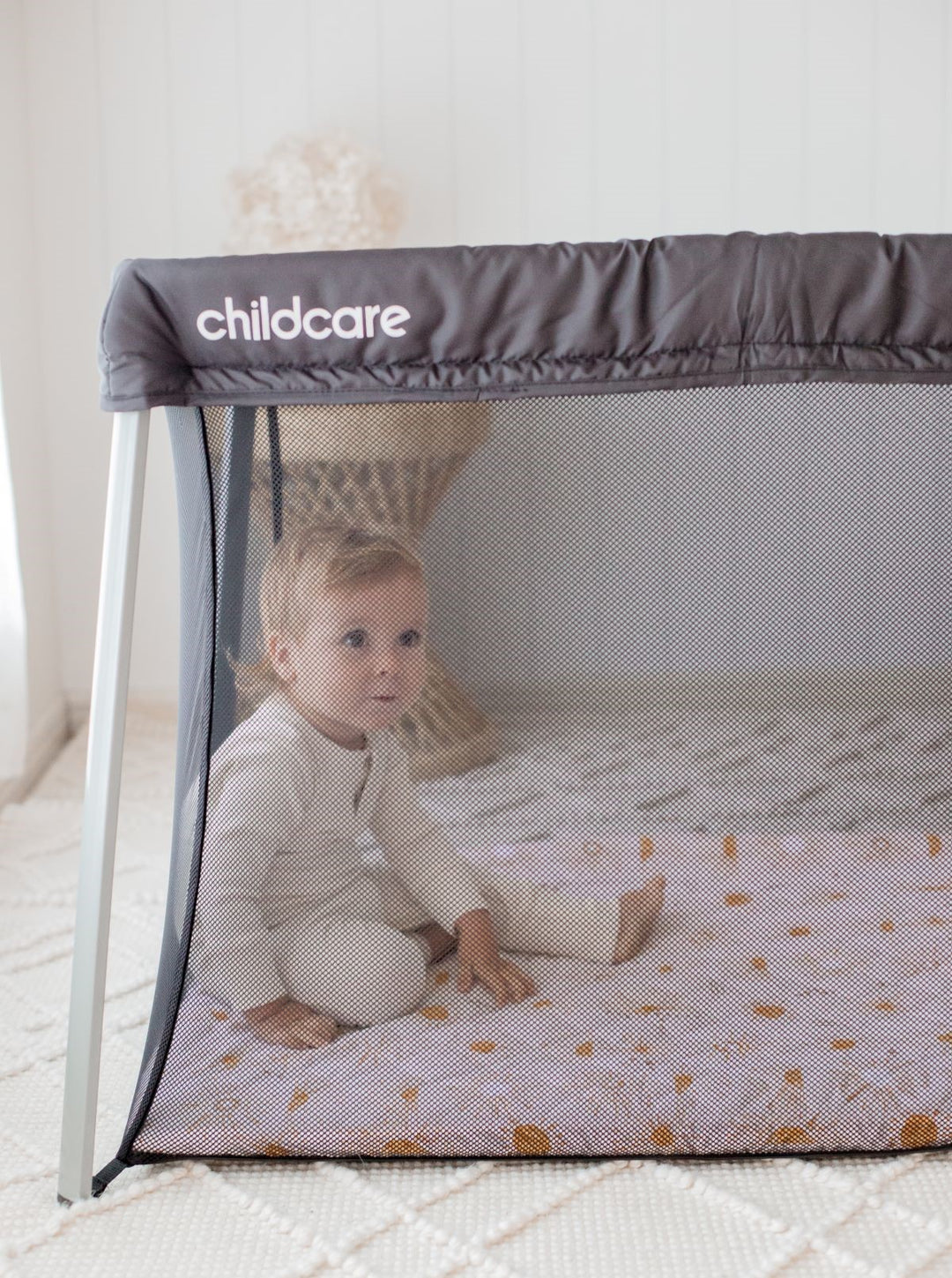 Bambella Waterproof Porta Cot Sheet | Bohemian Sunshine