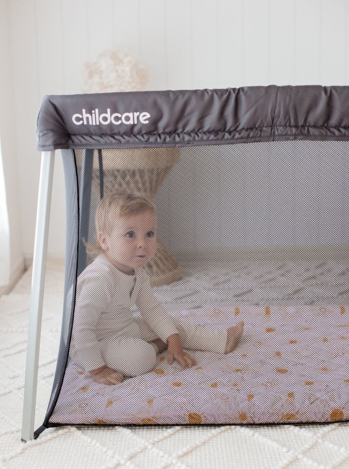 Bambella Waterproof Porta Cot Sheet | Bohemian Sunshine