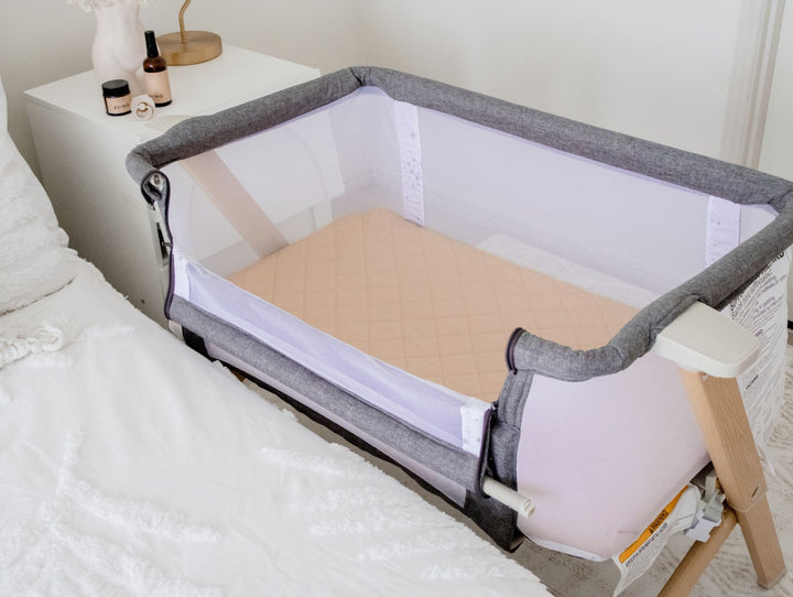 Bambella Co-Sleeper Fitted Waterproof Sheet | Nude
