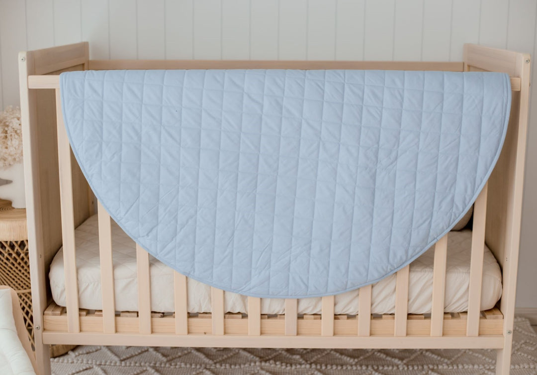 Bambella Designs Padded Waterproof Play Mat | Dusty Blue