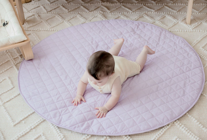 Bambella Designs Padded Waterproof Play Mat | Lavender Haze