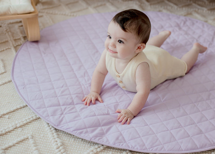 Bambella Designs Padded Waterproof Play Mat | Lavender Haze