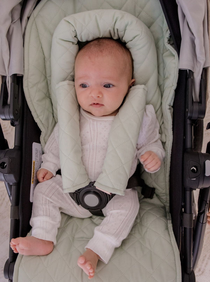 Bambella Designs Universal Quilted Pram Liner | Fern