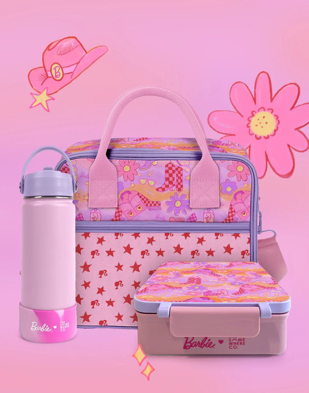 Barbie Rodeo Mini Bento Lunch Box