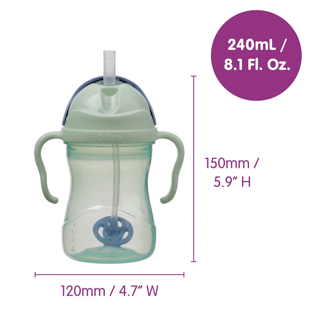 bbox Confetti Weighted Straw Sippy Cup 240ml -  Assorted