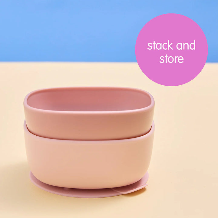 bbox Suction Bowl Duo - Blush