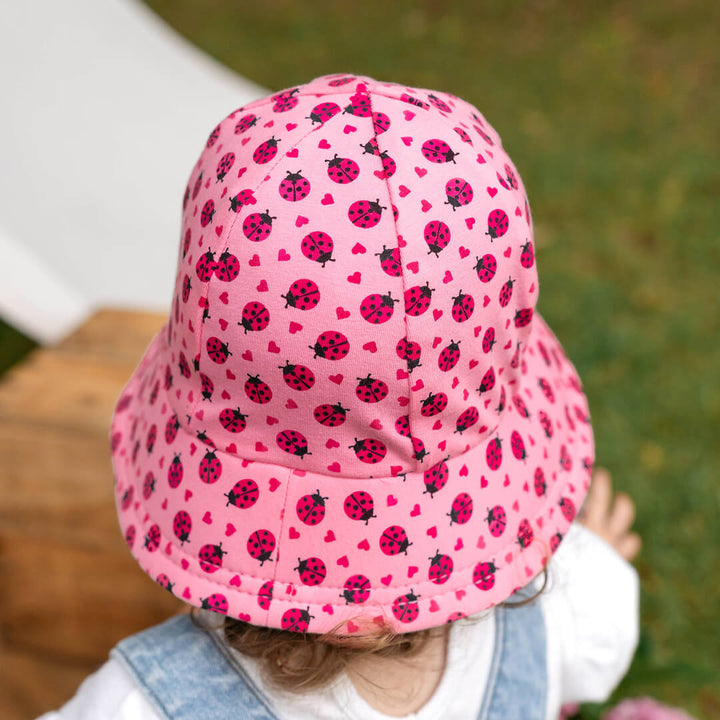 Bedhead Baby & Toddler Bucket Sun Hat - Ladybug