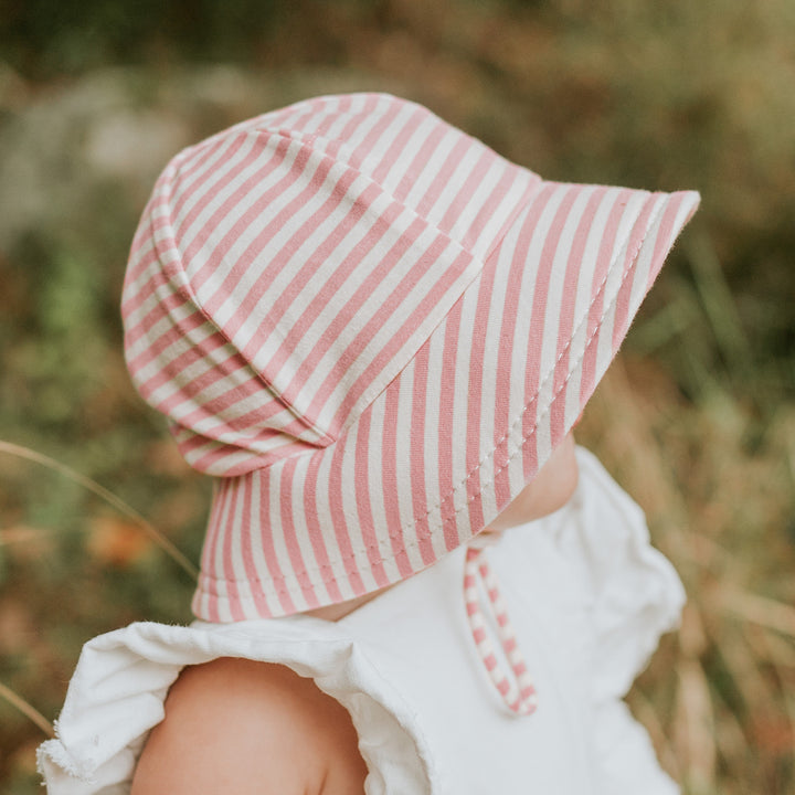 Bedhead Baby & Toddler Bucket Sun Hat - Pink Stripe