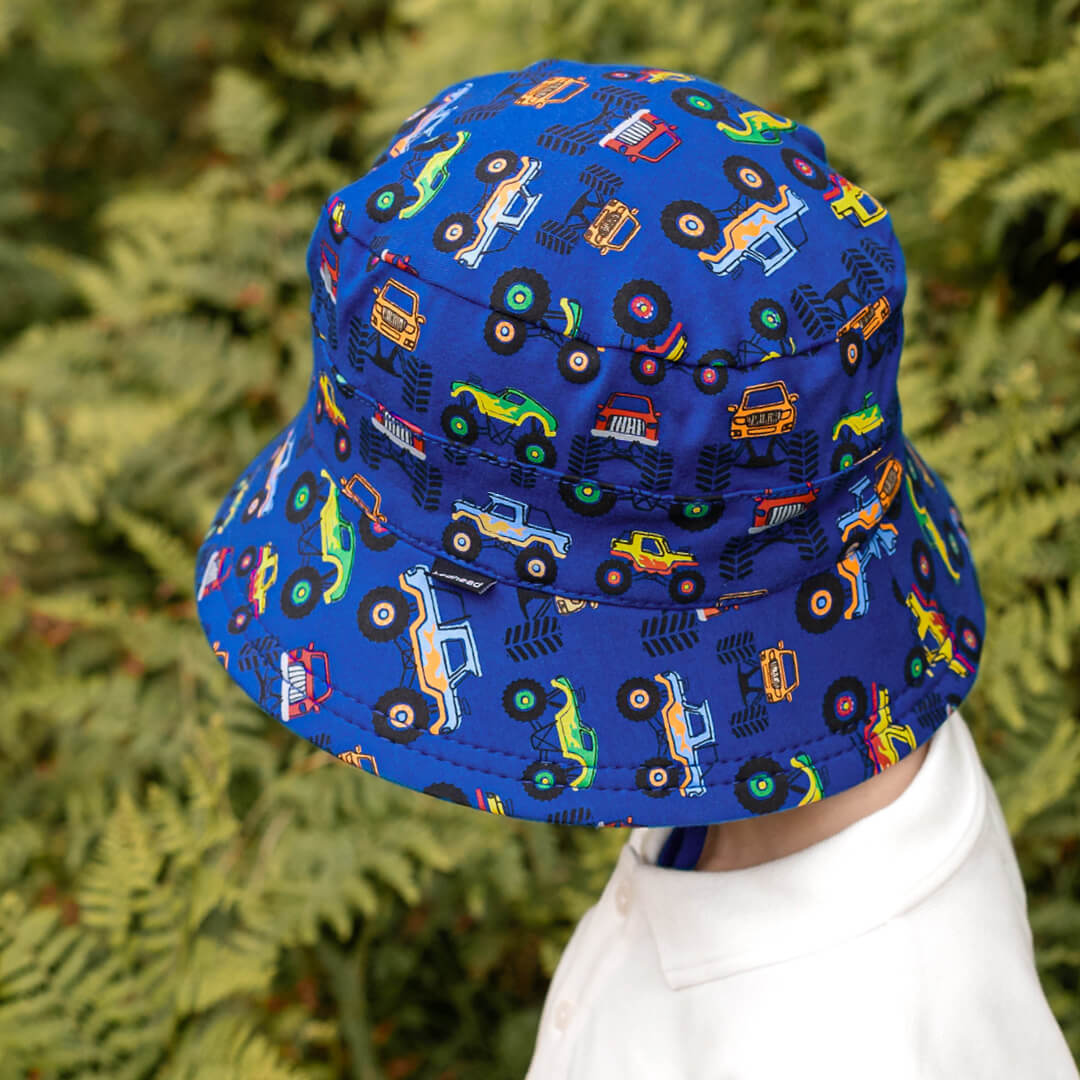 Bedhead Kids Bucket Sun Hat - Monster Truck