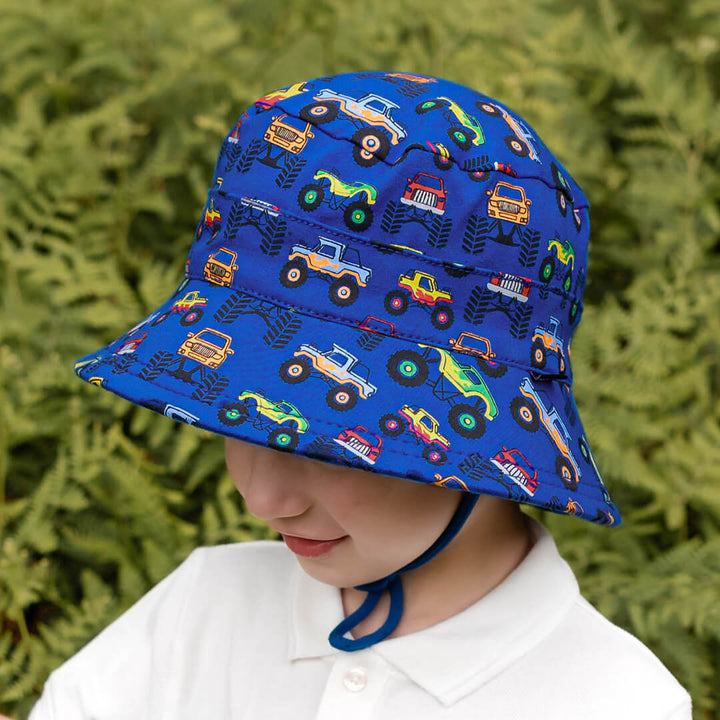Bedhead Kids Bucket Sun Hat - Monster Truck