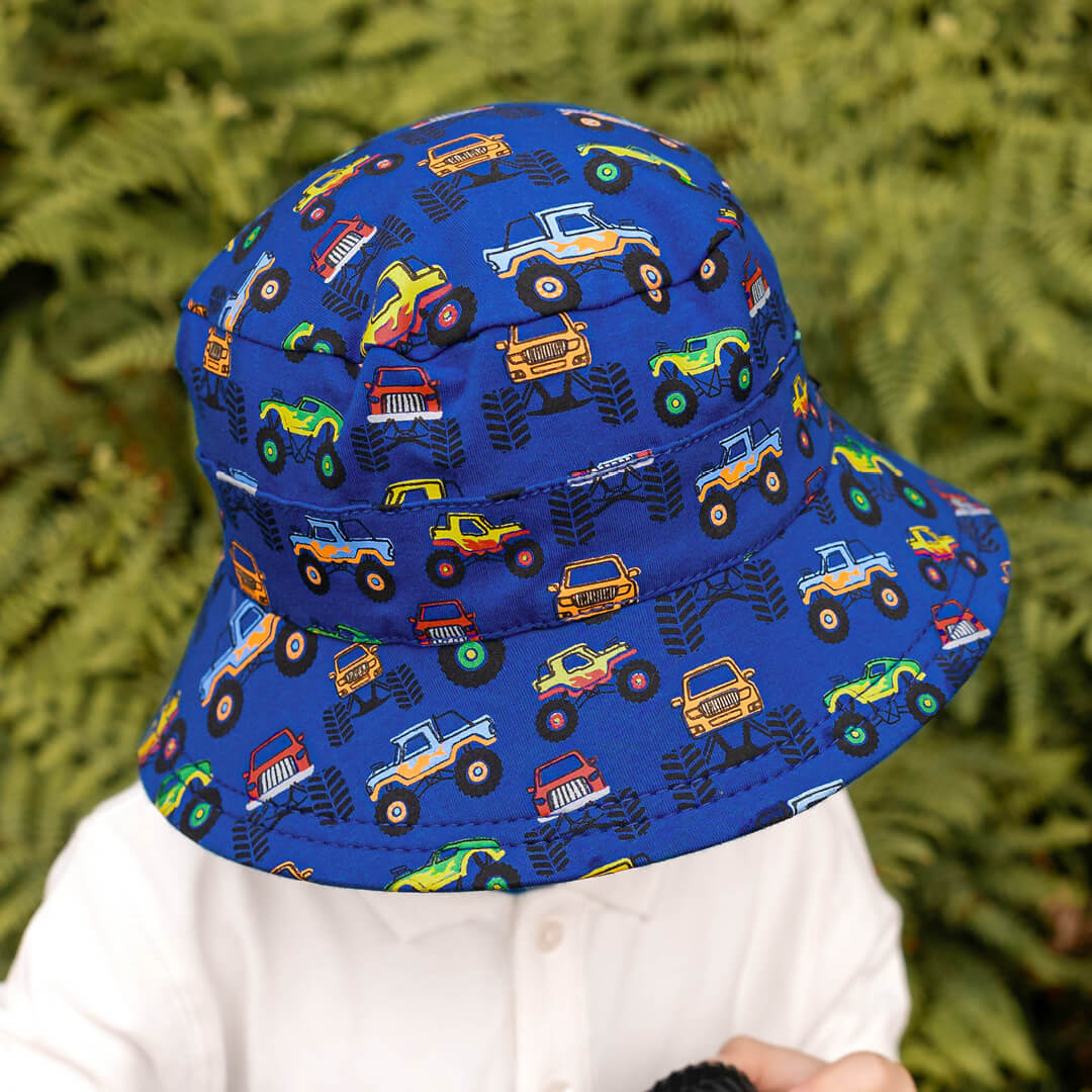 Bedhead Kids Bucket Sun Hat - Monster Truck