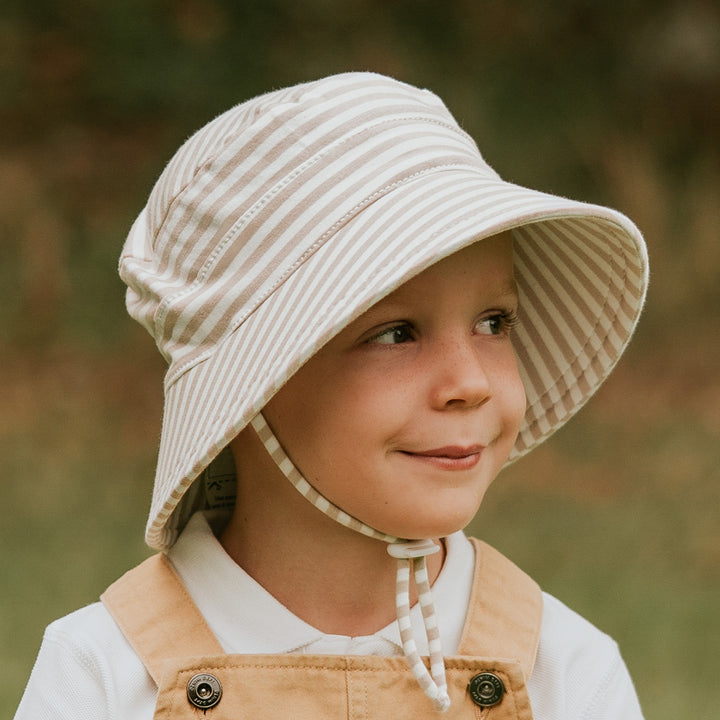 Bedhead Kids Bucket Sun Hat - Natural Stripe