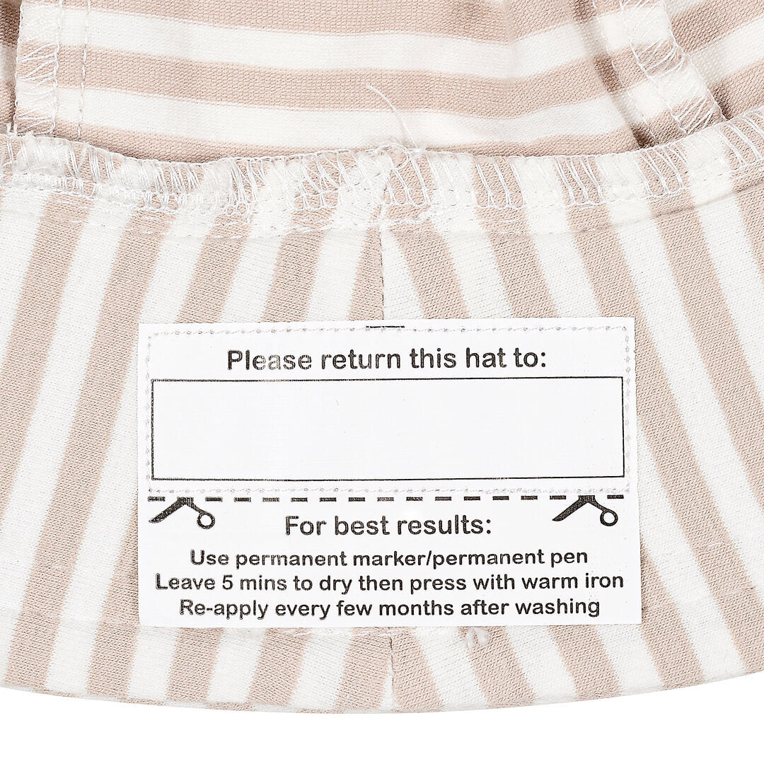 Bedhead Kids Bucket Sun Hat - Natural Stripe