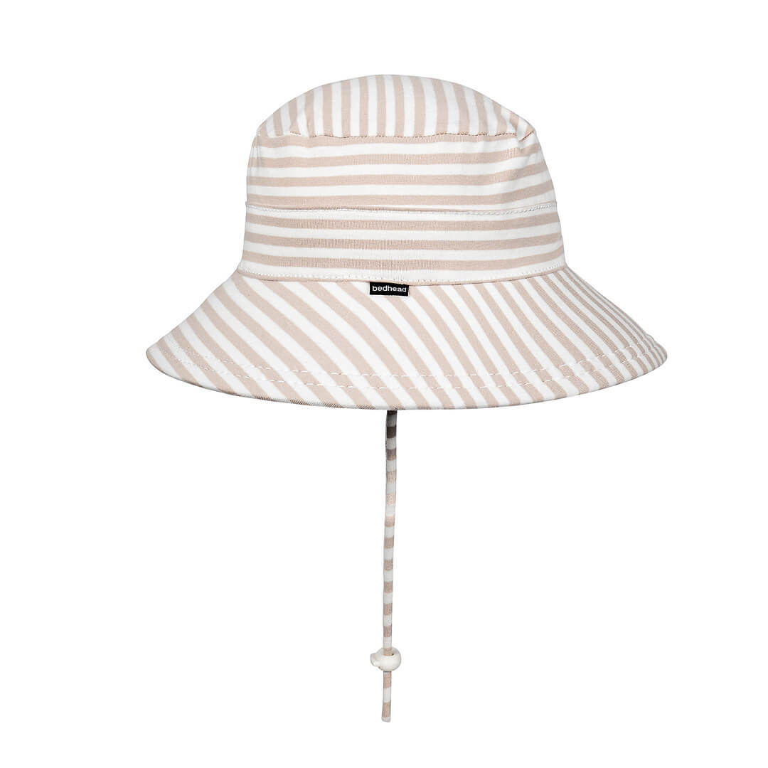 Bedhead Kids Bucket Sun Hat - Natural Stripe