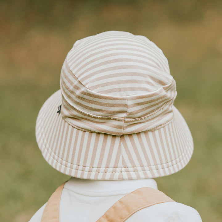 Bedhead Kids Bucket Sun Hat - Natural Stripe