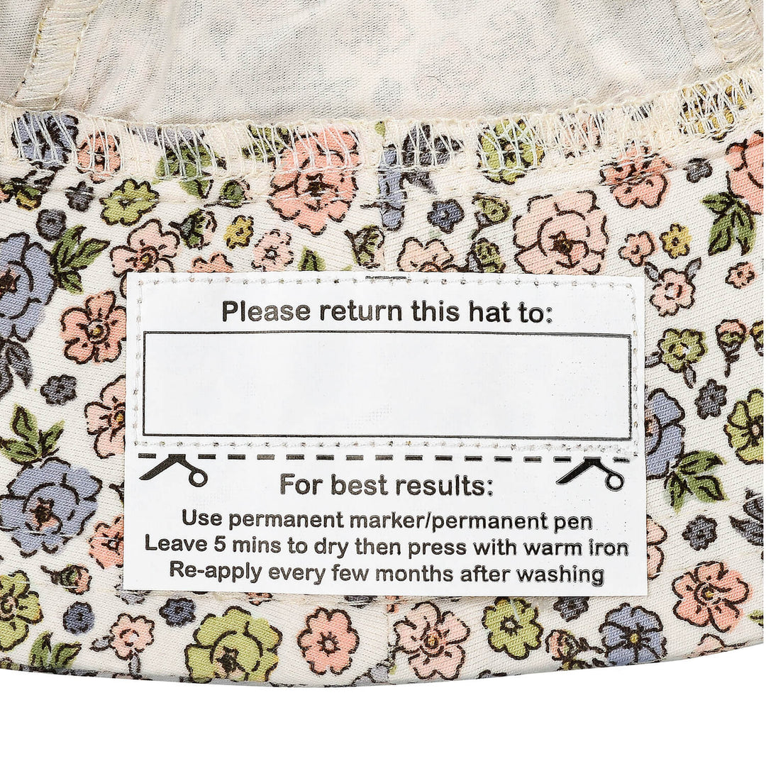 Bedhead Baby & Toddler Bucket Sun Hat - Floret