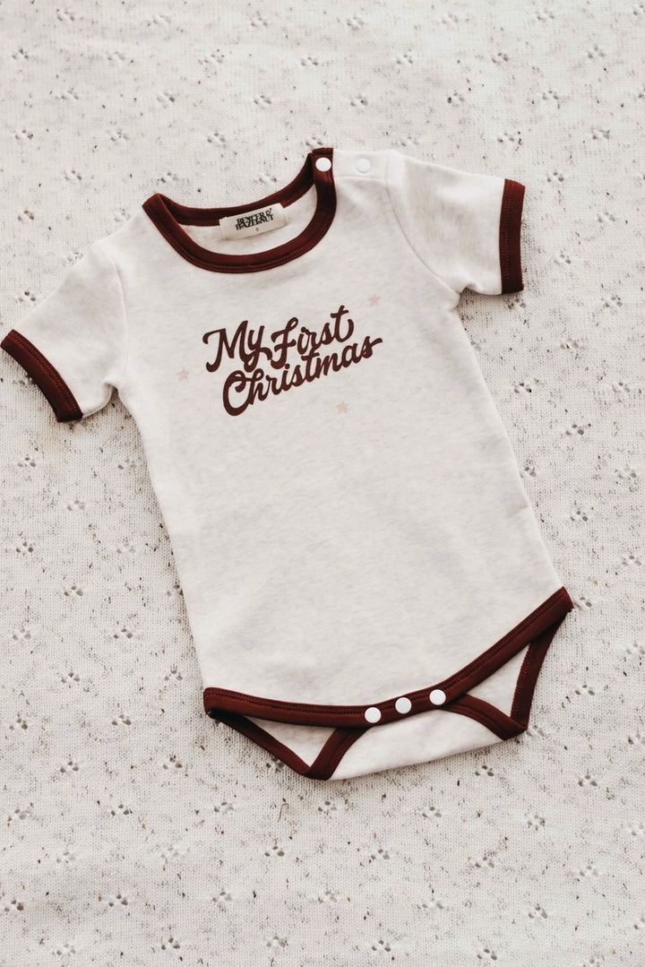 Bencer & Hazelnut Bodysuit - My First Christmas
