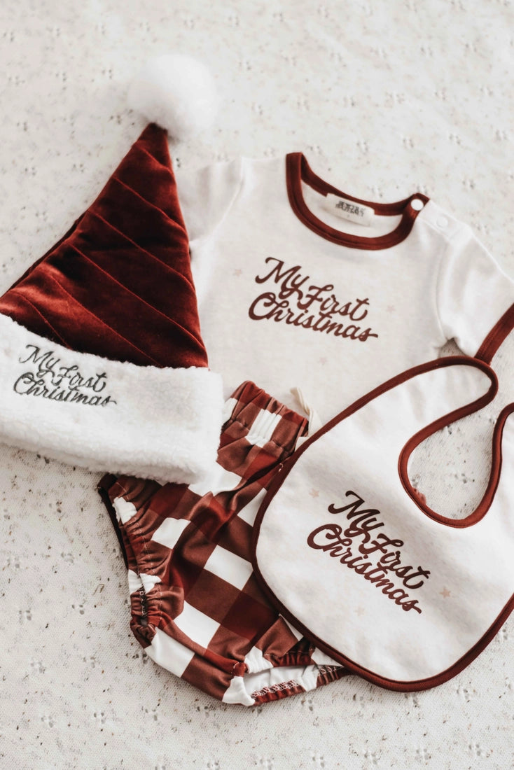 Bencer & Hazelnut Bodysuit - My First Christmas