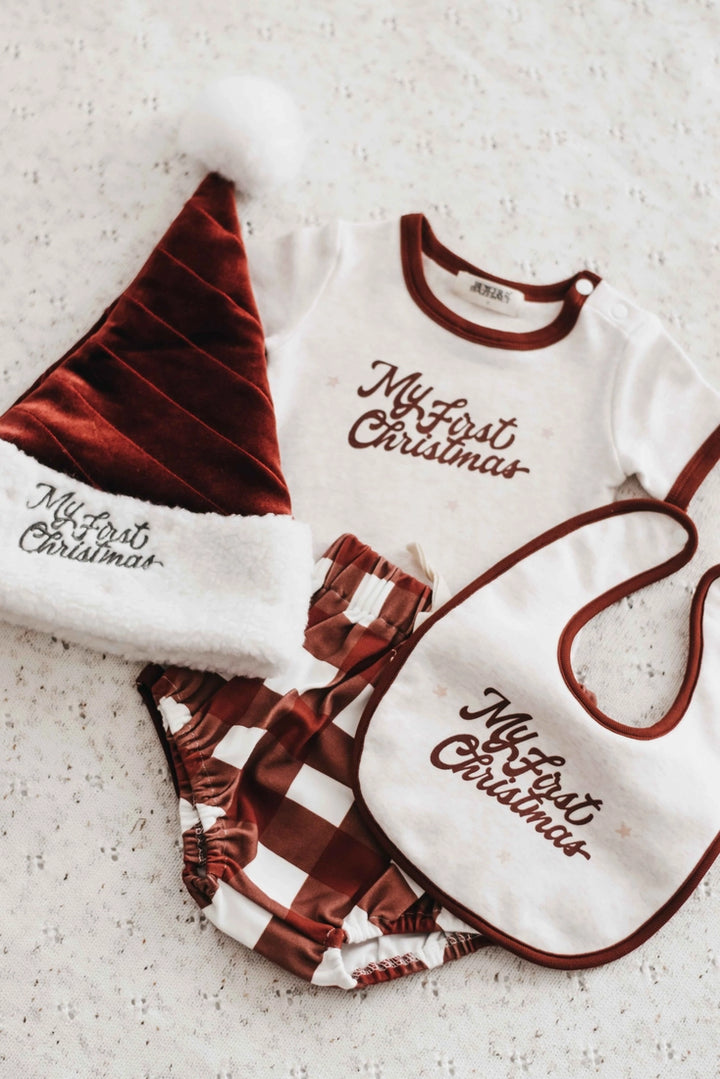 Bencer & Hazelnut Bodysuit - My First Christmas