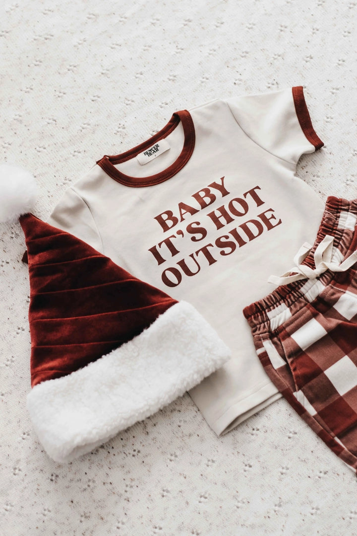 Bencer & Hazelnut Bodysuit - Baby it's Hot Outside