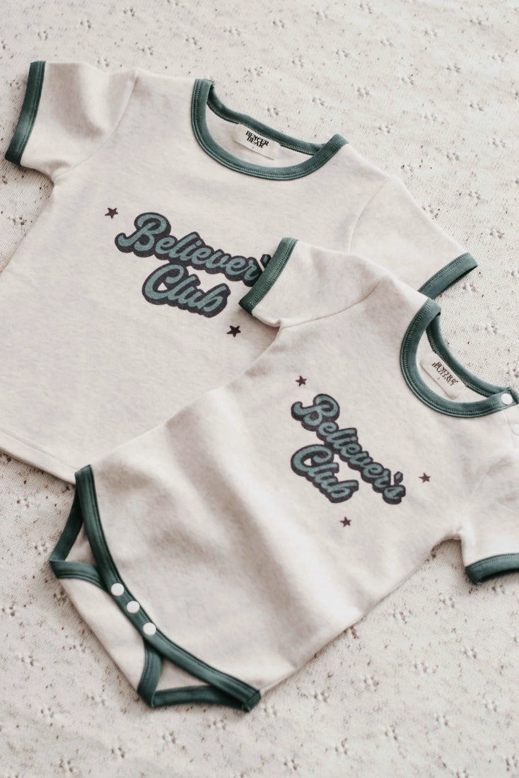 Bencer & Hazelnut Bodysuit/Tee - Believer's Club