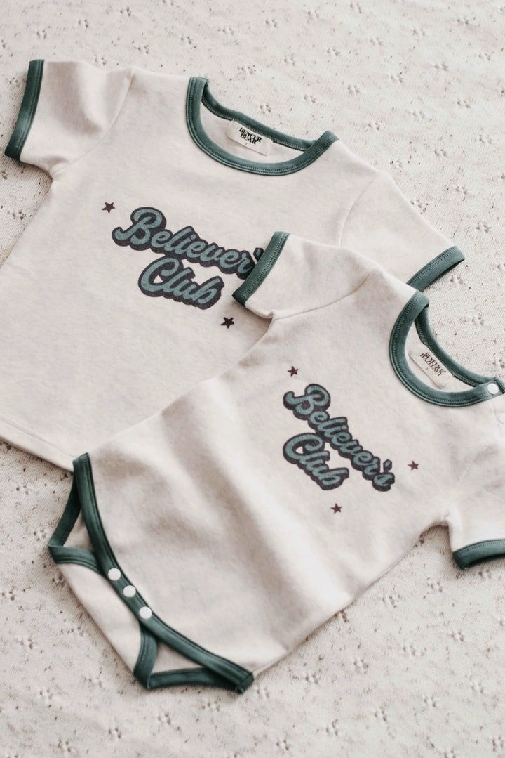 Bencer & Hazelnut Bodysuit/Tee - Believer's Club