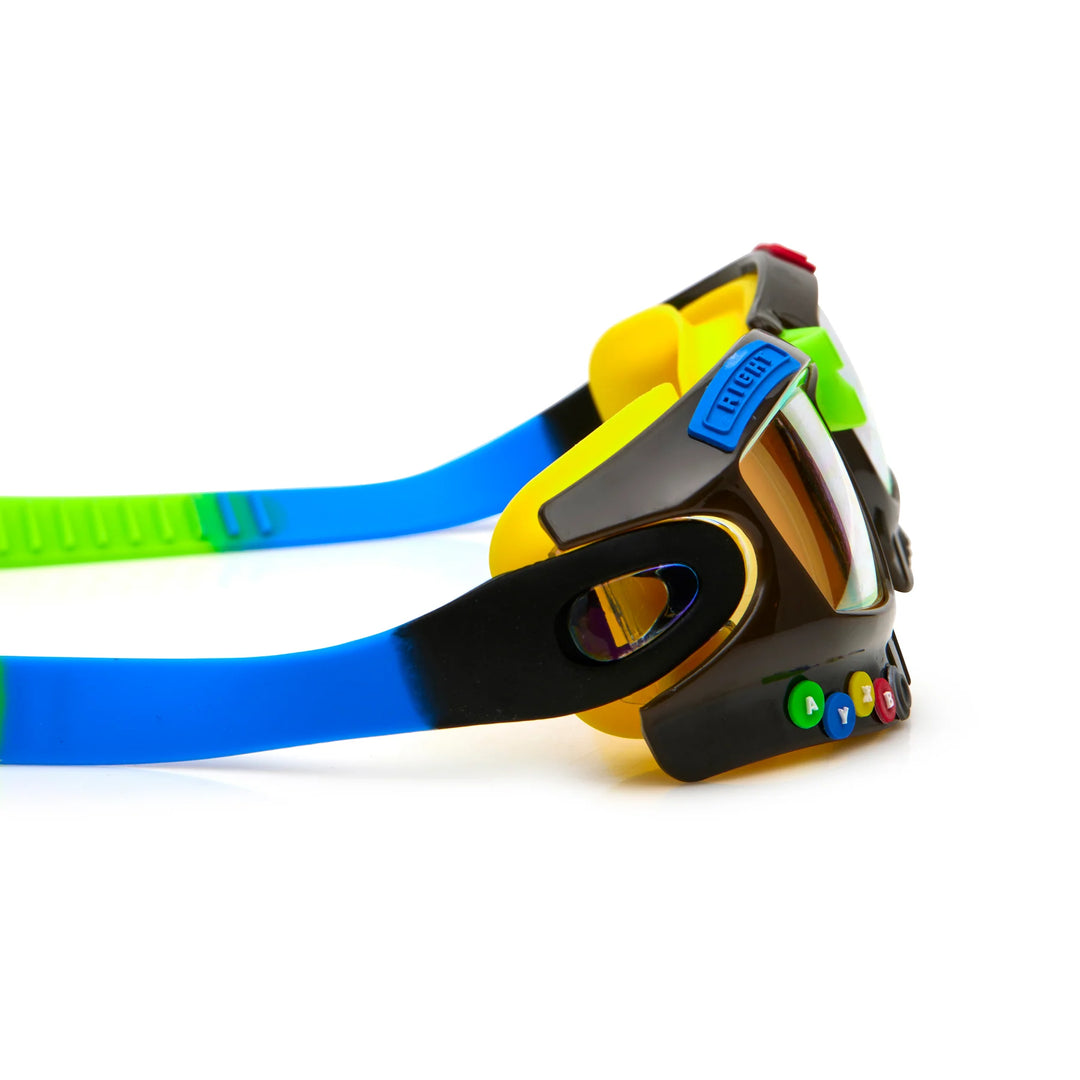 Bling2o Bigger Kids Swim Goggles | Jet Black Gamer