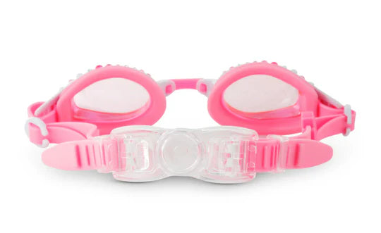 Bling2o Kids Swim Goggles | Pearl White Bow