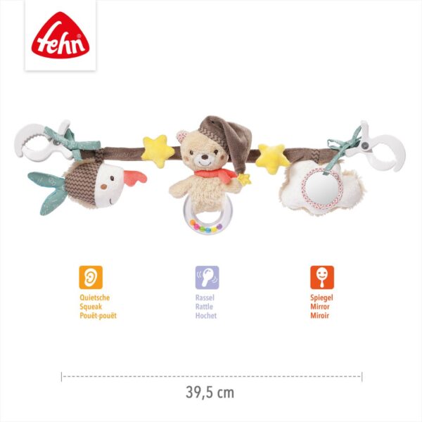 Bruno Bear Activity Play Stroller Chain