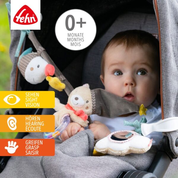Bruno Bear Activity Play Stroller Chain