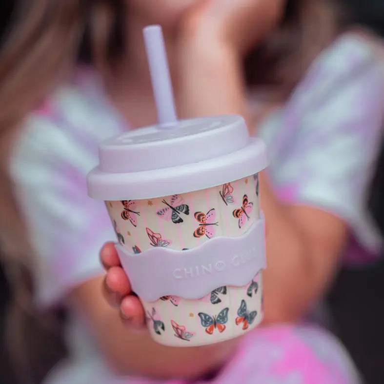 Babychino Chino Club Spill-Free Silicone Straws - Assorted