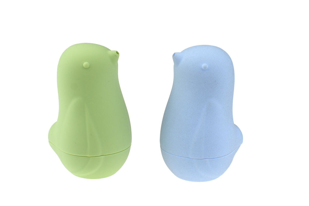 Silicone Bath Birds Pouring 2 Pack - Pistachio & Baby Blue