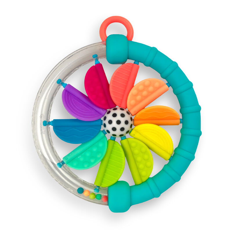 Cascading Colours Sensory Ring Rattle