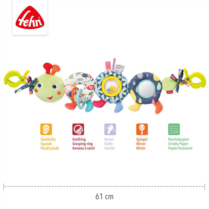 Caterpillar Activity Play Stroller Chain