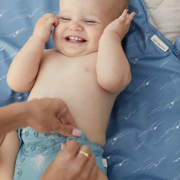 EcoNaps Change Mat | Seashells