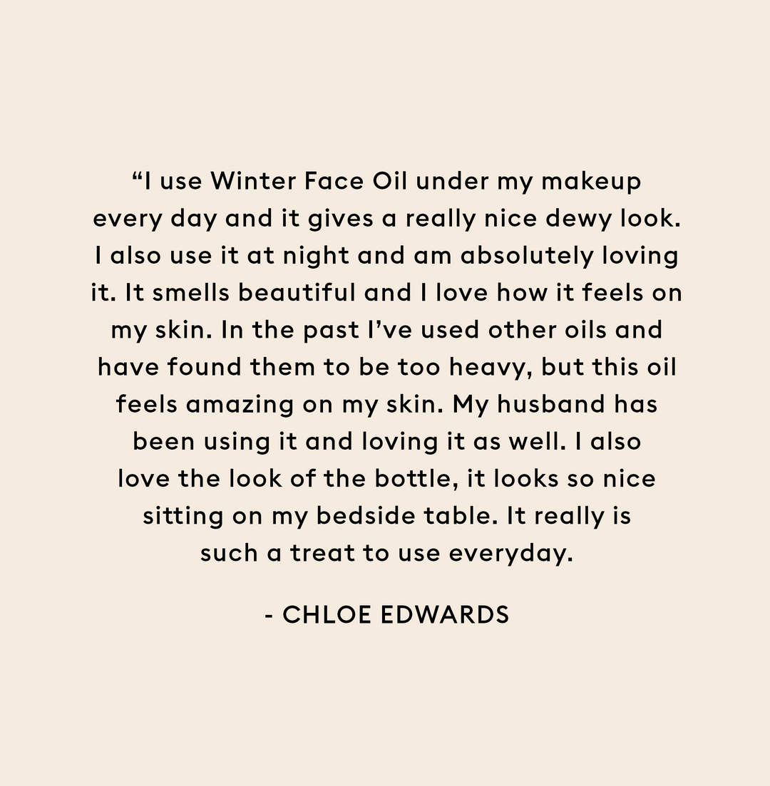 BEING Skincare Winter Face Oil 30ml