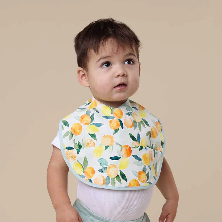 Snuggle Hunny Waterproof Snuggle Bib - Citrus Squeeze