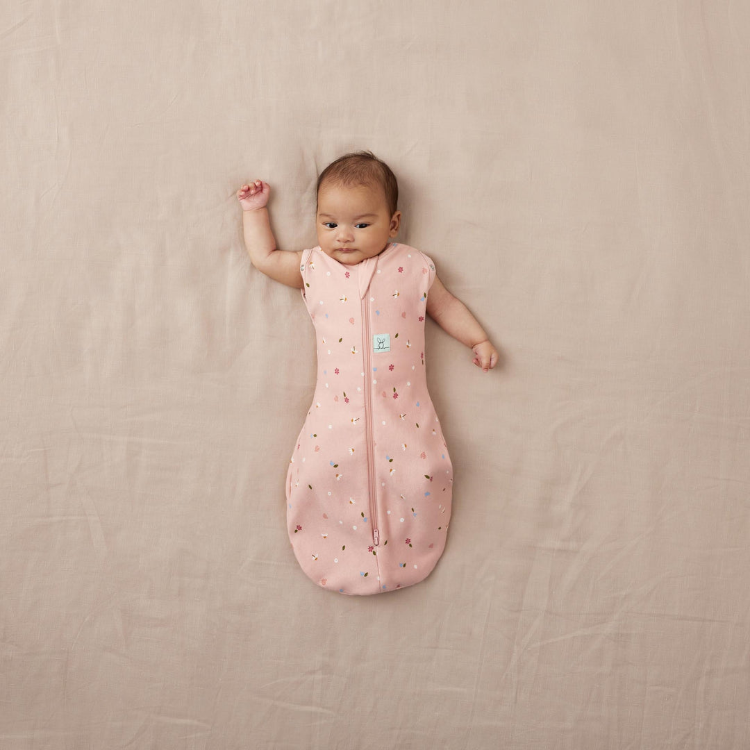 ergoPouch Cocoon Zip Swaddle Bag 1.0 TOG - Daisies
