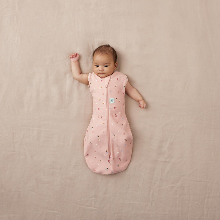 ergoPouch Cocoon Zip Swaddle Bag 1.0 TOG - Daisies