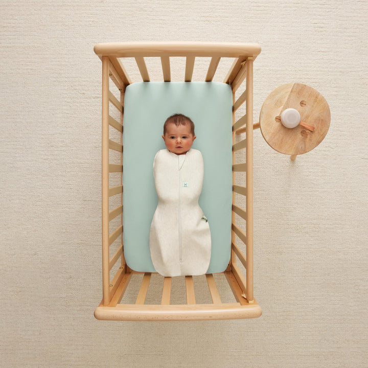 ergoPouch Cocoon Zip  Swaddle Bag 0.2 TOG - Oatmeal Marle