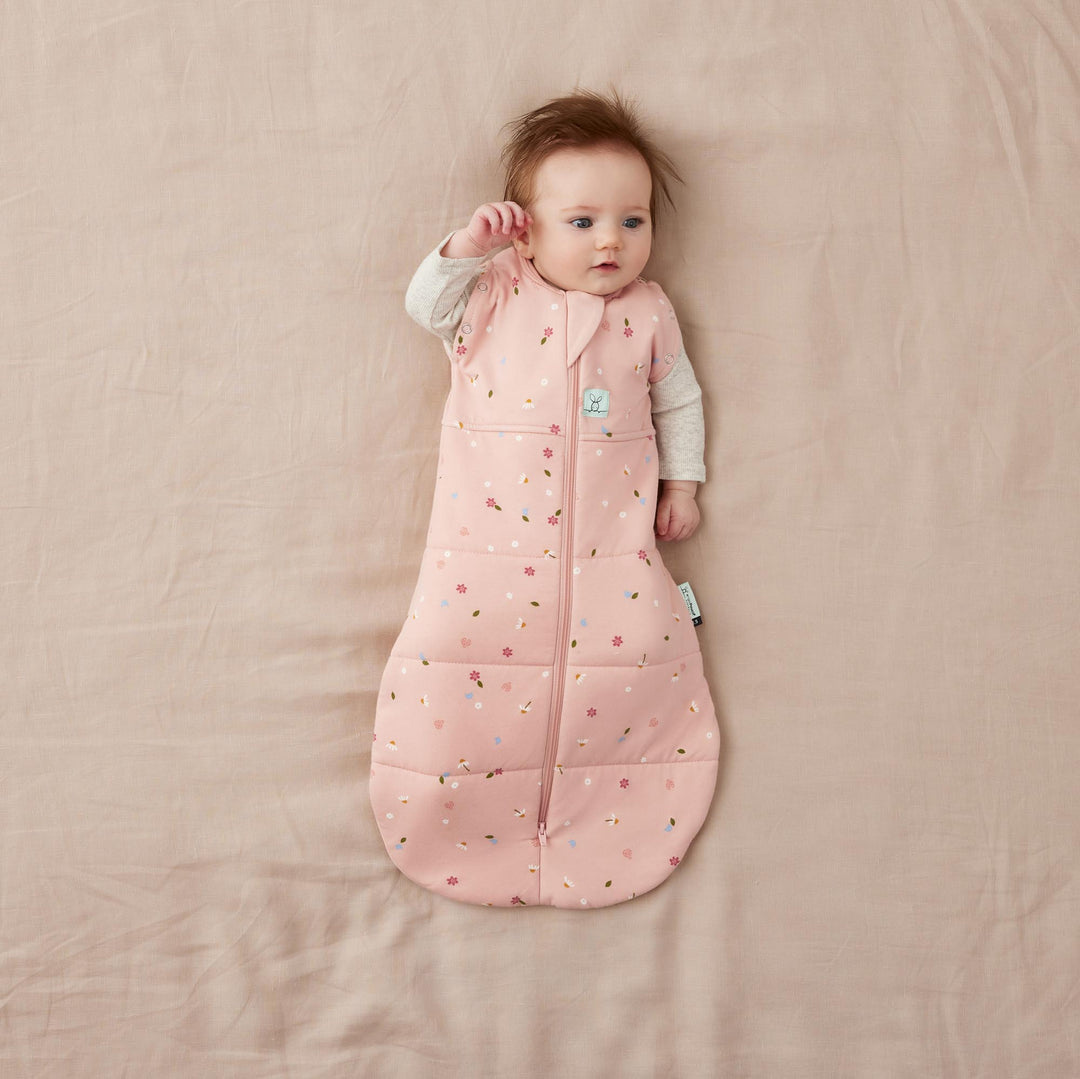 ergoPouch Cocoon Zip Swaddle Bag 3.5 TOG - Daisies