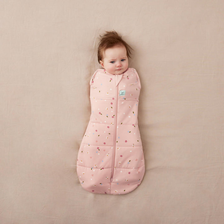 ergoPouch Cocoon Zip Swaddle Bag 3.5 TOG - Daisies