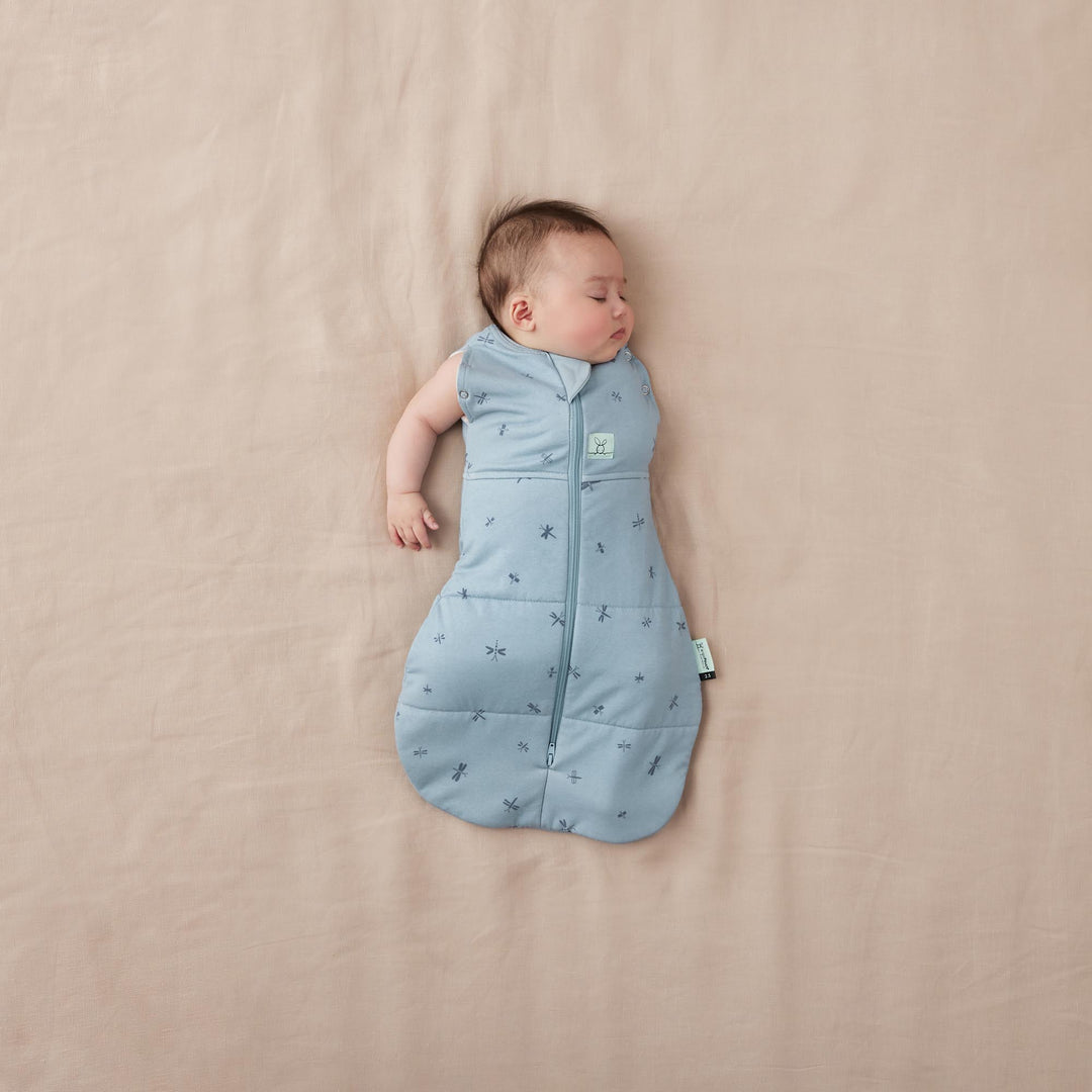 ergoPouch Cocoon Zip Swaddle Bag 2.5 TOG - Dragonflies