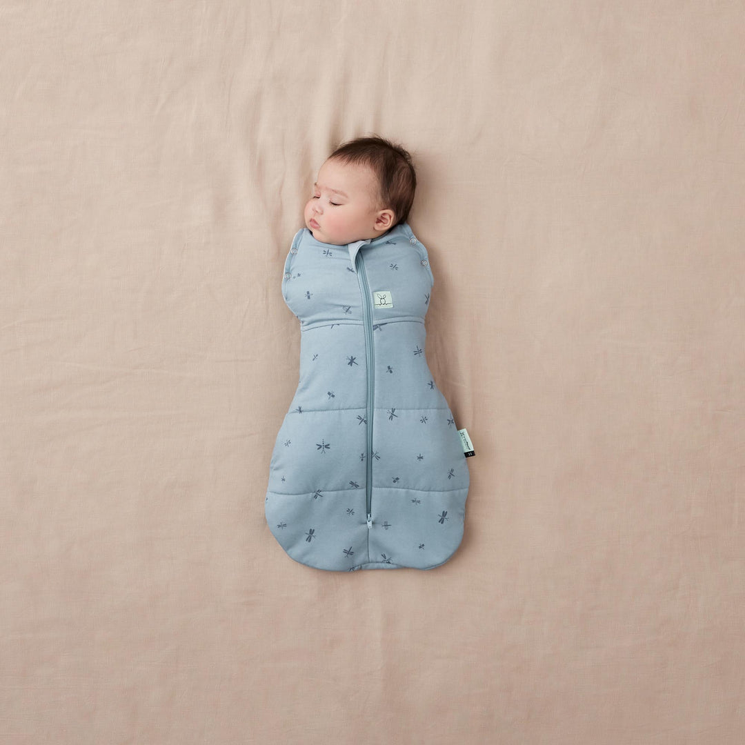 ergoPouch Cocoon Zip Swaddle Bag 2.5 TOG - Dragonflies