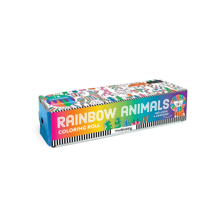 Colouring Roll -  Rainbow Animals