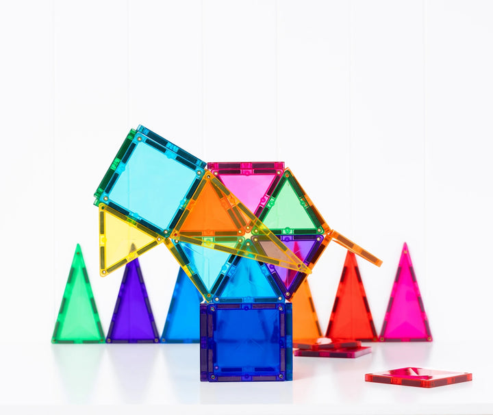 Connetix Magnetic Tiles Bright Discovery 32 Piece Pack