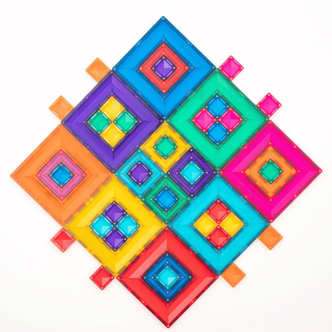 Connetix Magnetic Tiles Bright Portal 48p Pack