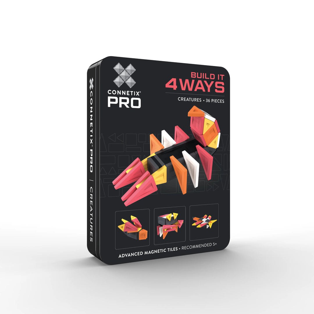 Connetix Magnetic Tiles PRO Build It 4 Ways Creatures
