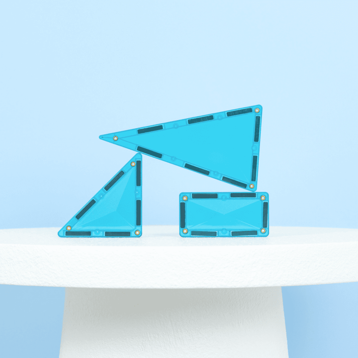 Connetix Magnetic Tiles Teal Charity 20 Piece Pack